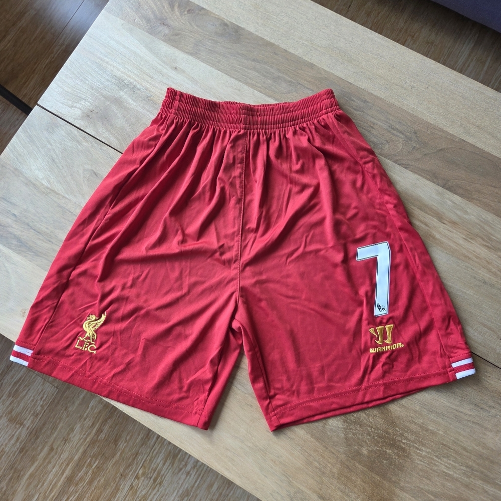 Liverpool FC Men's Warrior Soccer Shorts, Size Medium